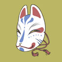 花色蛙と輪行堂 (キツネコアンコ)