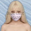 Blue lace agate (めの)
