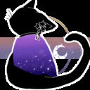 星屑の黒猫亭 (月夜の星猫（黒豆猫）)