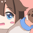 一塊巧克力餅乾 A chocolate cookie