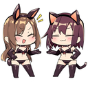 女の子たちのお友達プラン
