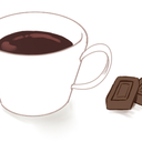 コーヒーとチョコを奢る