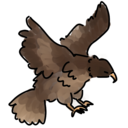 鷹になったよしたた