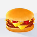 Wチーズバーガー