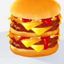 Qチーズバーガー