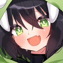 くろちゃんをハグ