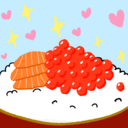 サーモンいくら丼