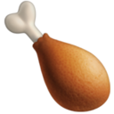 裏庭の唐揚げ。