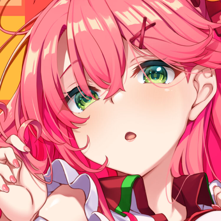 ホロライブ さくらみこちゃんスマートフォン壁紙用 マヨライス推奨委員会 どどめ色マヨネーズ の投稿 ファンティア Fantia