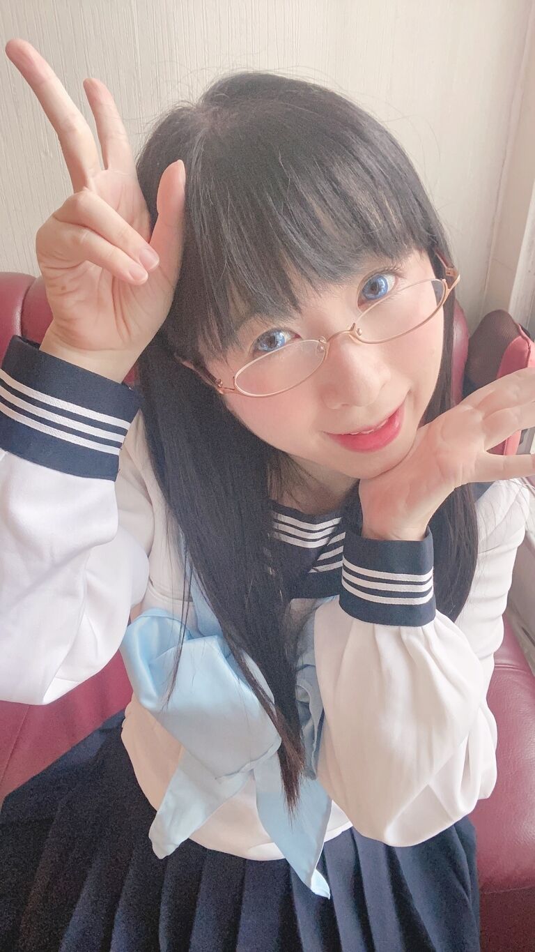 コスプレ 会員無料 明日ちゃんのメガネ差分自撮り サキsakiのfantia サキ の投稿 ファンティア Fantia