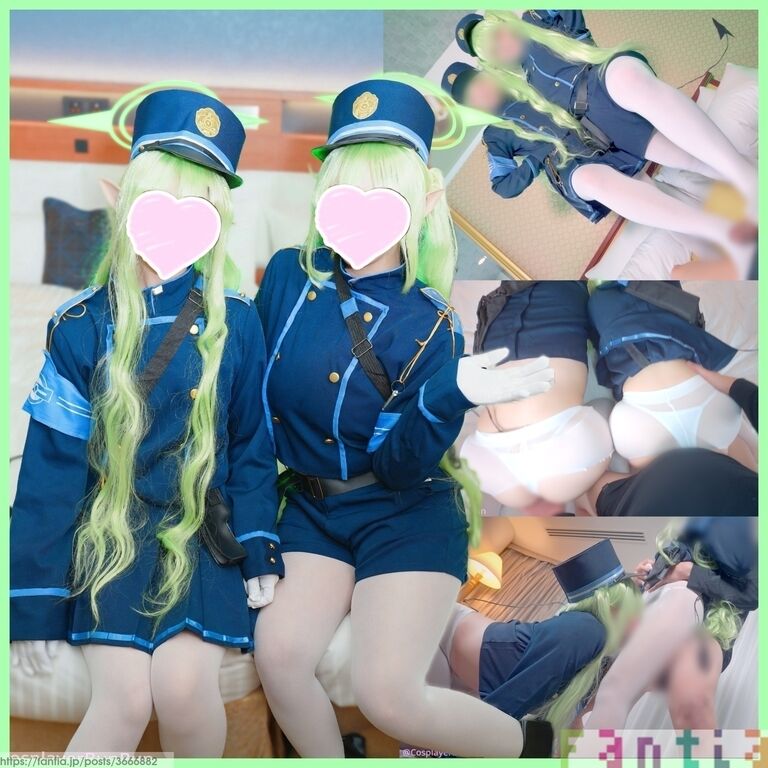 【３P動画✨】ブル〇カノ〇ミ＆ヒ〇リ💚えっちないたずらされて性癖崩壊♡シュポ〇キ双子に連続中出し交尾♡