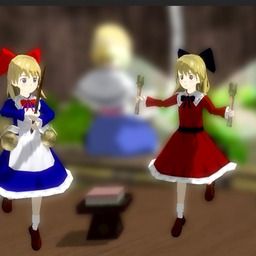 東方project 上海人形 蓬莱人形 を作ってみました 01d Nekoファンクラブ 01d Neko の投稿 ファンティア Fantia