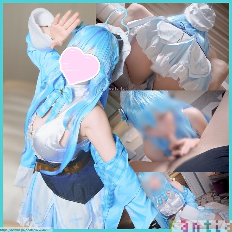 【カウントダウン中〇し💙】リ〇ナーとホテル飲みで中〇しえっち♡お酒の代わりに精液ごっくん3回連続射精💙