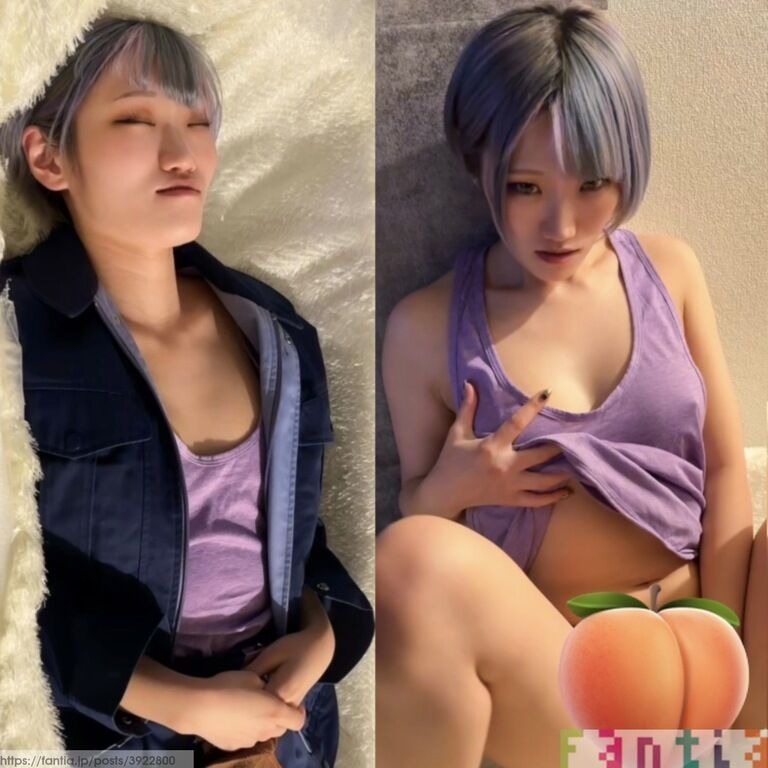 女大工の巨乳青髪20代女子が自宅で神聖な✝️オナニー♡