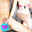 こうやって先端のほうずっとゴシゴシされたらヤバくなっちゃうね💕 ちょっと腰浮いてるよ🪄(乳首責め手コキ♡ M男オナニー用♡ 無料エロギャルコスプレ♡) (1/3)