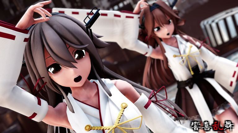 艦これ 高画質版 Mmd艦これ 金剛4姉妹で響喜乱舞 生足ver 歌詞つき Sturnファンクラブ Sturn の投稿 ファンティア Fantia
