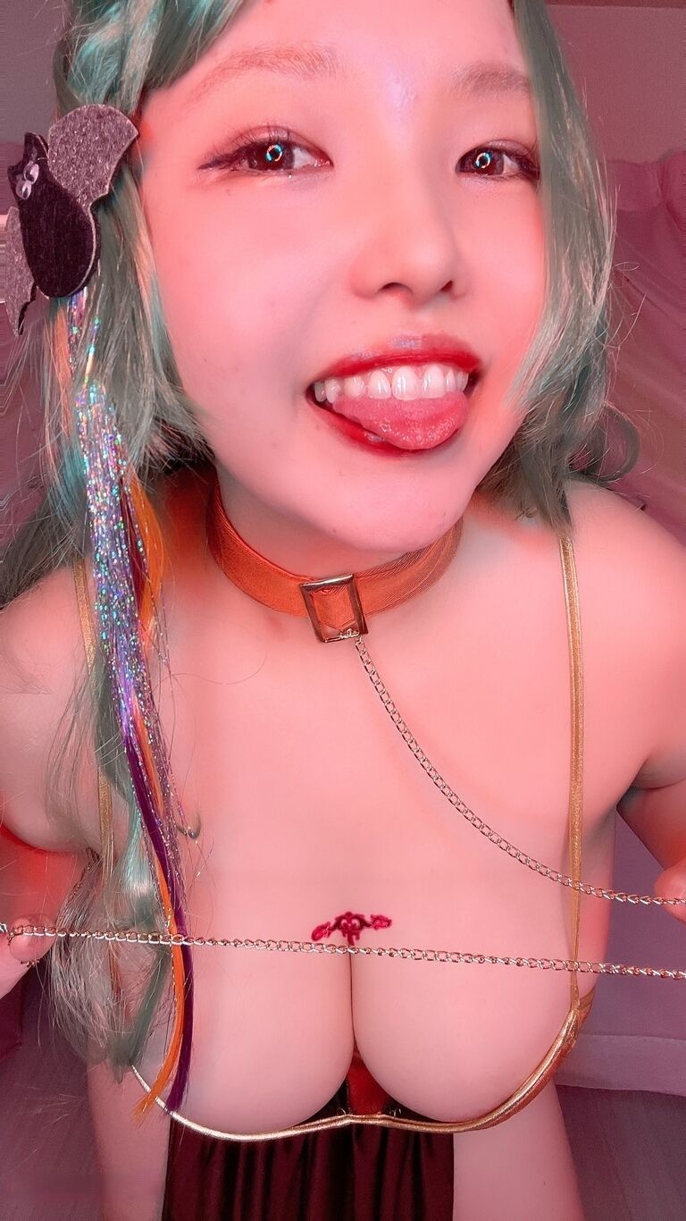 🎃🍬🍭♥HappyHalloween♥🍭🍬🎃淫紋エルフっち💕こんばんは🌃🌙.*·̩͙