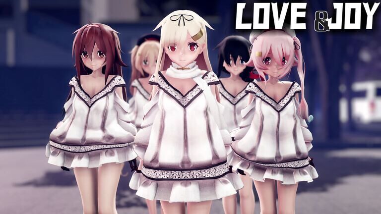 艦これ Mmd艦これ 白露型でlove Joy 折岸みつコスプレver 歌詞つき Sturnファンクラブ Sturn の投稿 ファンティア Fantia