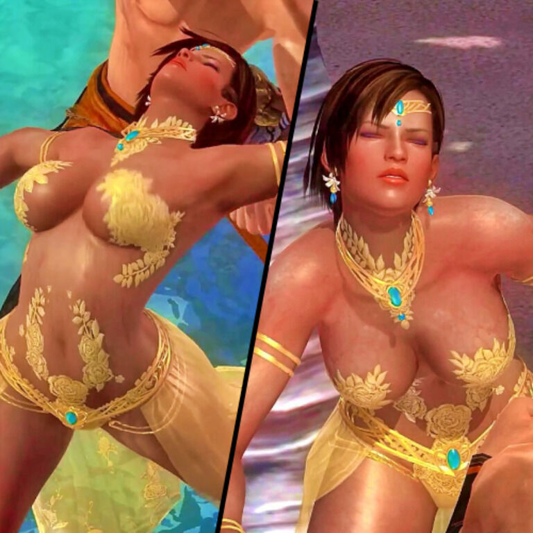【敗北 / Ryona】リサ(Lisa) Defeated #01 | Mixed fight (vs Jann Lee)【DOA5LR】