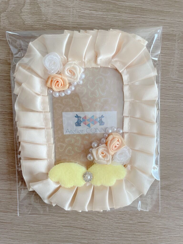 イエローフリルチェキ・トレカケース