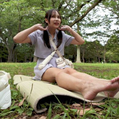 【街足】佐藤莉依さんに足元を撮影させていただきました
