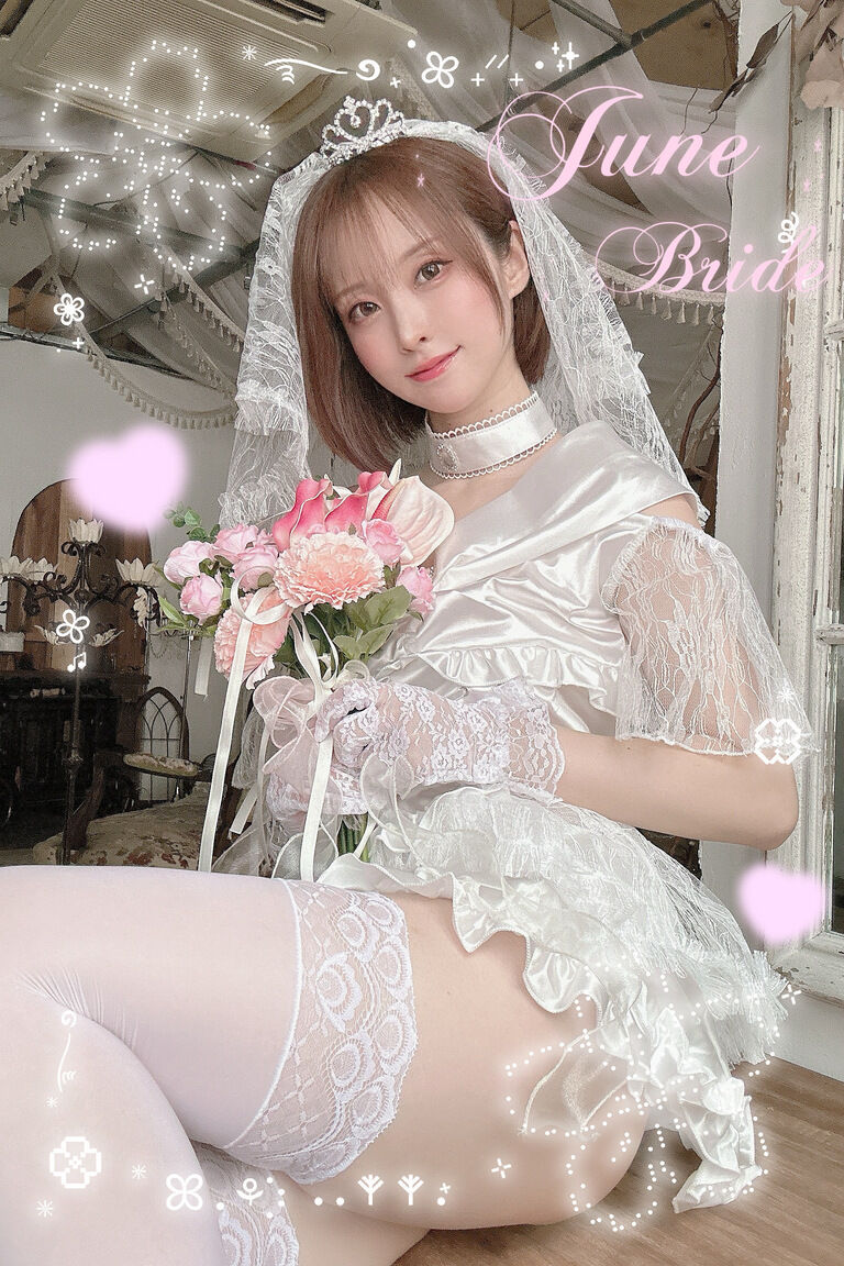 ジューンブライドチェキ💍コンプでボイス付き💓