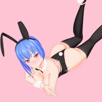 【有料会員限定】むっちりバニーシリアちゃん 1.2 ハイポリ版