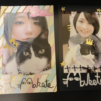 「創作コス」5枚セット【サイン&名前入り一枚含む】