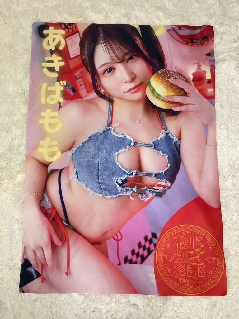 【サマーセール 第2弾🌻】布ポスター Cherry Bomb Babe 🍒🍔