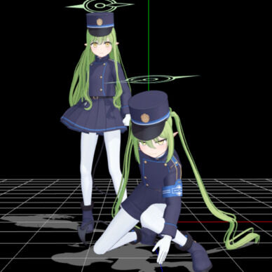【MMDモーション】ジャンピングアタック
