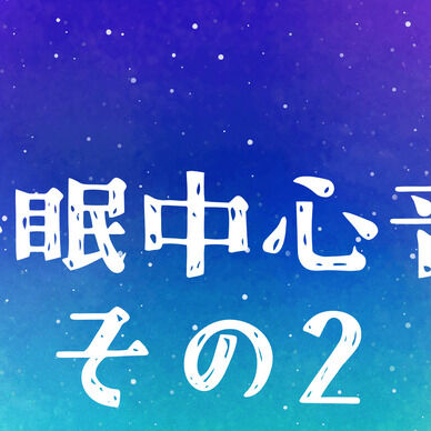 睡眠中の心音　その2
