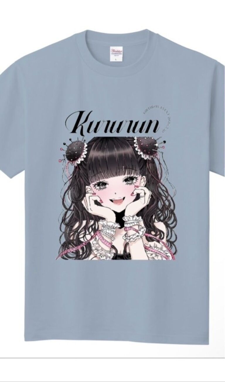 【くるるん生誕2026】Tシャツ ブルー L