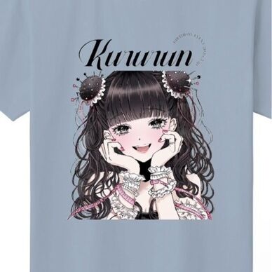 【くるるん生誕2026】Tシャツ ブルー L