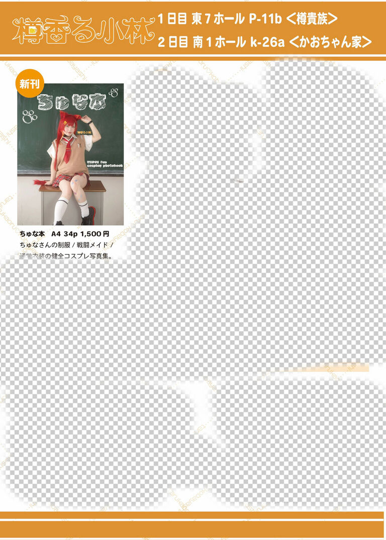 発送品【C108】ちゅな本