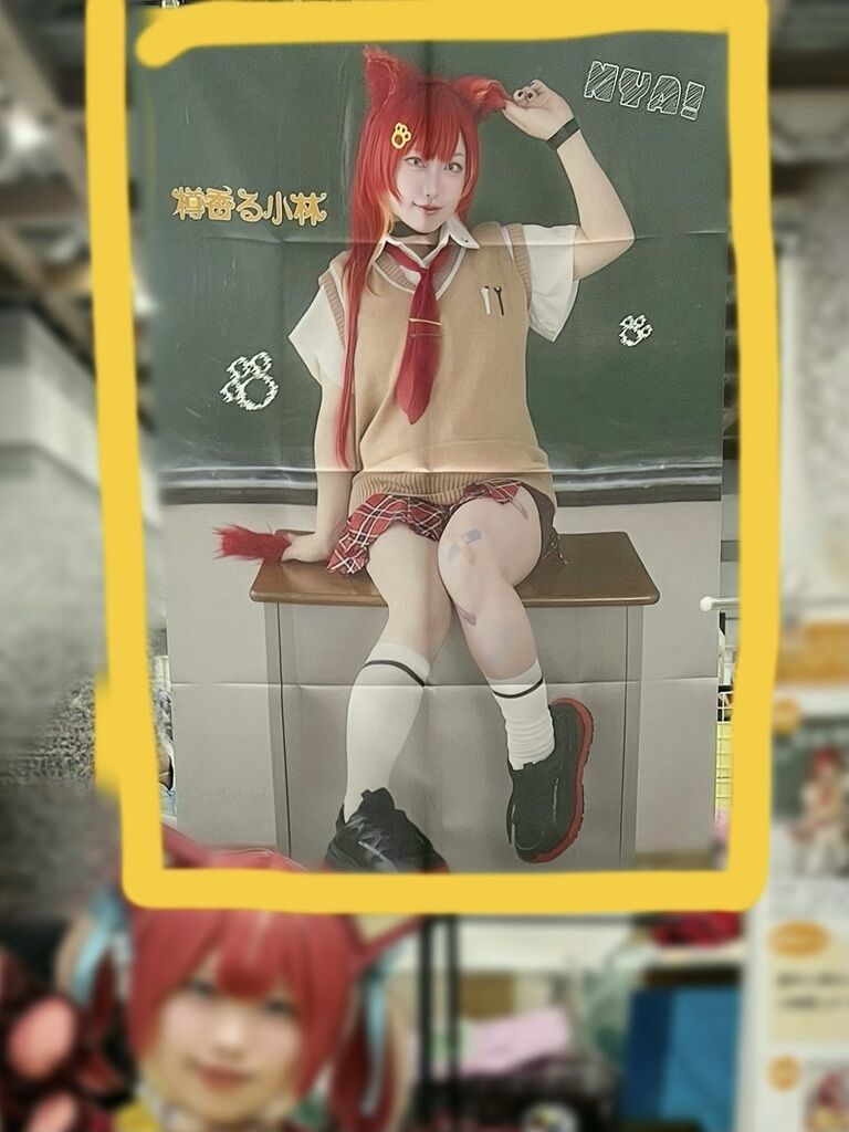 【C108】サークル掲示A1布ポスター(ちゅな本ver.)