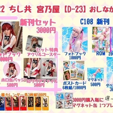 ちし共6 ラピメイド新刊セット
