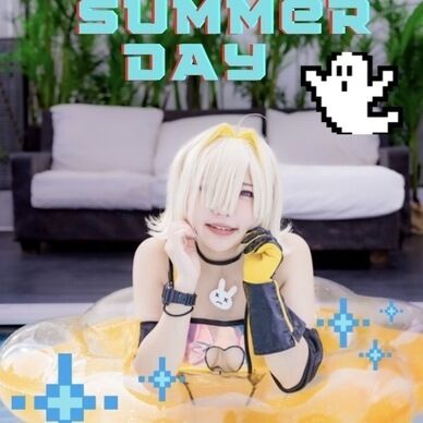 NIKKE エレグ 水着コスプレ写真集「ONE SUMMER DAY」