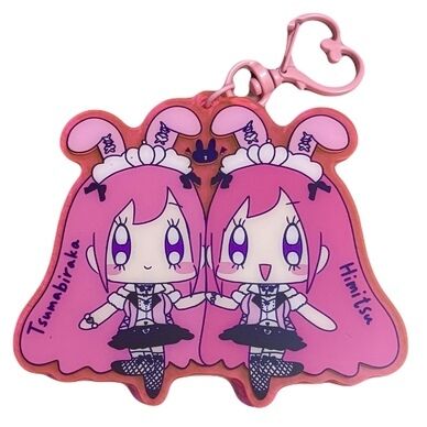 ふたごアクリルキーホルダー