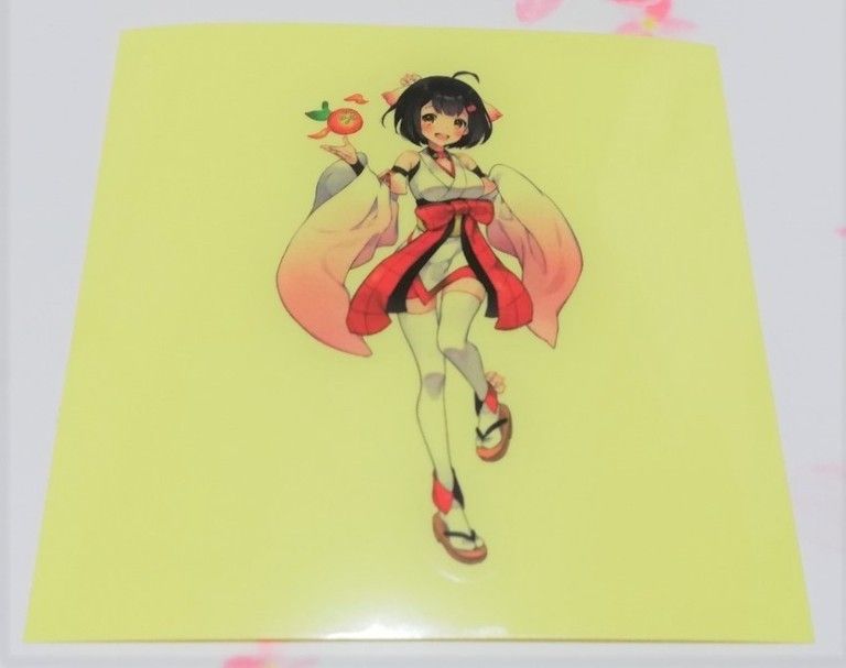 青森りんこ立ち絵クリアステッカー