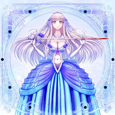 【有料】ep1-1_Art1b(ショールなしVer.)高解像度イラスト【青薔薇姫のレイピア ~花に摘まれた暗殺者たち~ 】