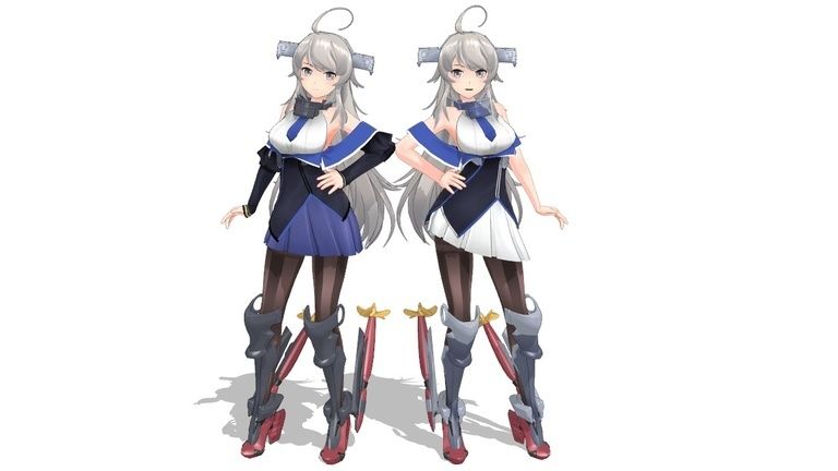 (無料)つかさ式わしんとん追加c版2種 MMDファンモデル