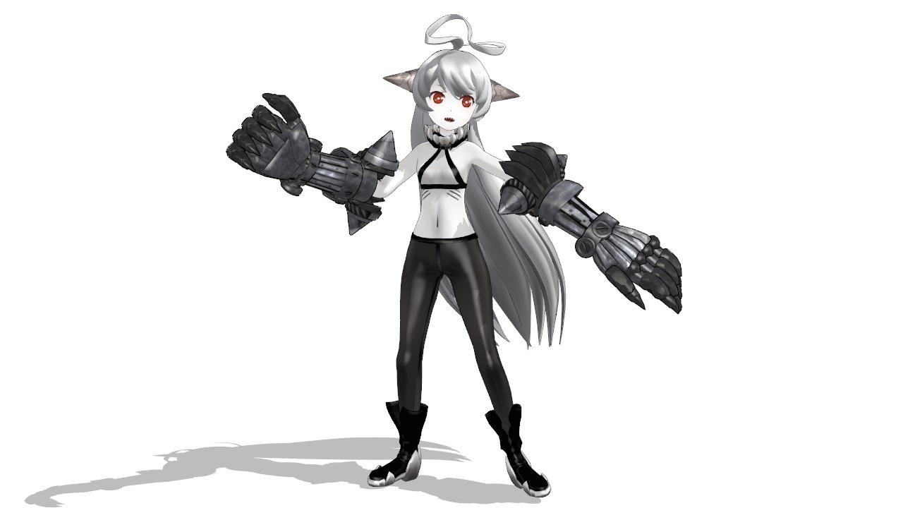 無料 つかさ式戦艦新棲姫 Mmdファンモデル つかさ式モデル工房 つかさ の商品 ファンティア Fantia