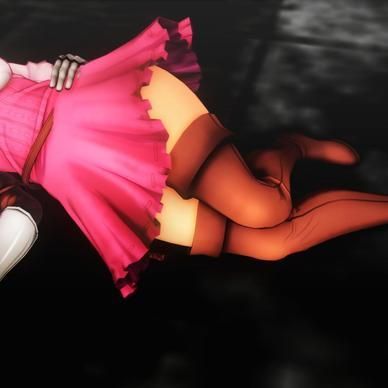 MMD〇〇〇仰向けダウンモーションセット2