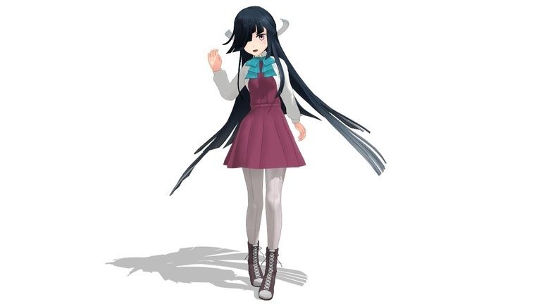 (無料)つかさ式はやしも追加c版 MMDファンモデル