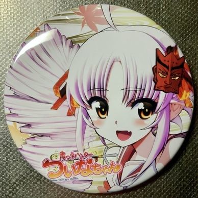 ついなちゃん特大缶バッジ（制服ver.）