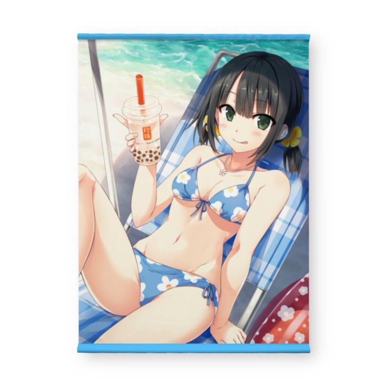 B2縦タペストリー_ありす_青ビキニ