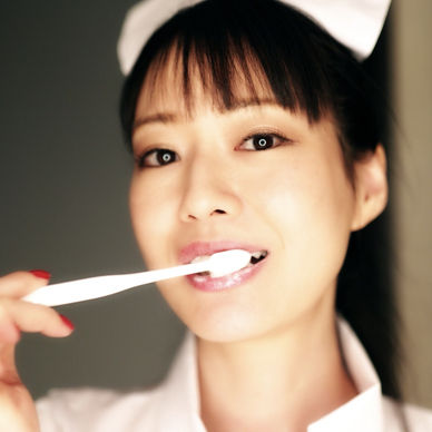 ナースで歯磨き💋🪥