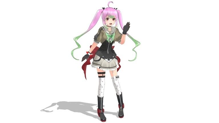 (無料)つかさ式もも追加e版 MMDファンモデル