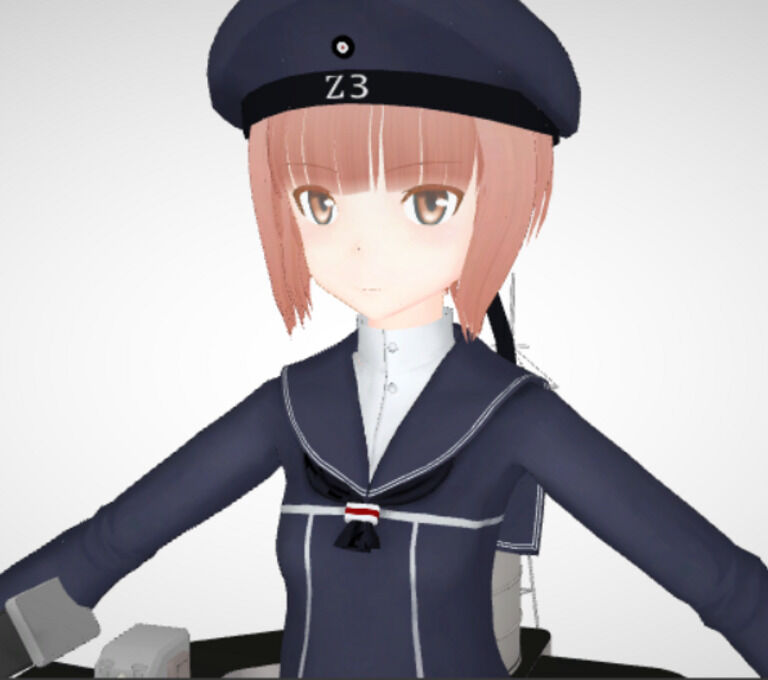 Z3 マックス・シュルツ　MMDファンアートモデル