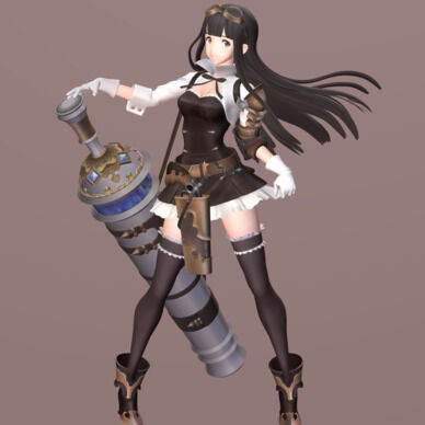 ジェシカ　MMDファンアートモデル